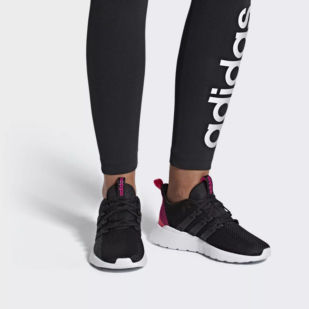 Adidas Questar Flow Tenis Negros Para Mujer (MX-52231)
